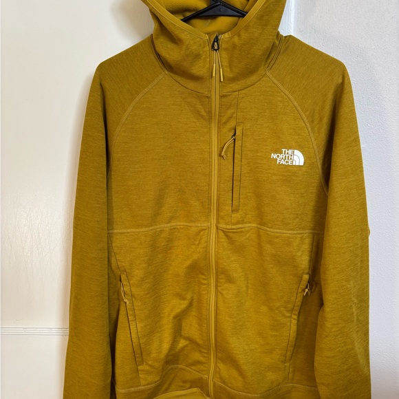 The North Face Other - The North Face Golden Yellow Full-Zip Hoodie